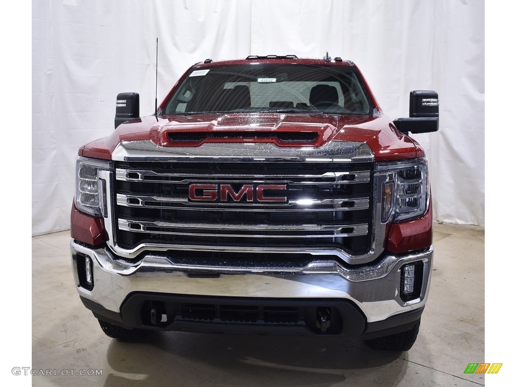 2022 Sierra 2500HD SLE Crew Cab 4WD - Cayenne Red Tintcoat / Jet Black photo #4