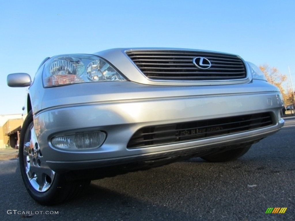 2002 LS 430 - Millennium Silver Metallic / Ecru Beige photo #2
