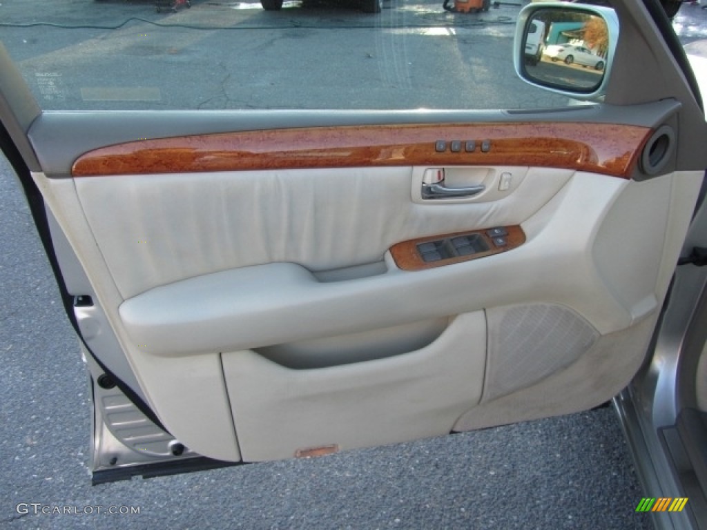 2002 LS 430 - Millennium Silver Metallic / Ecru Beige photo #17