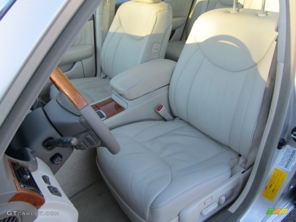 2002 LS 430 - Millennium Silver Metallic / Ecru Beige photo #18