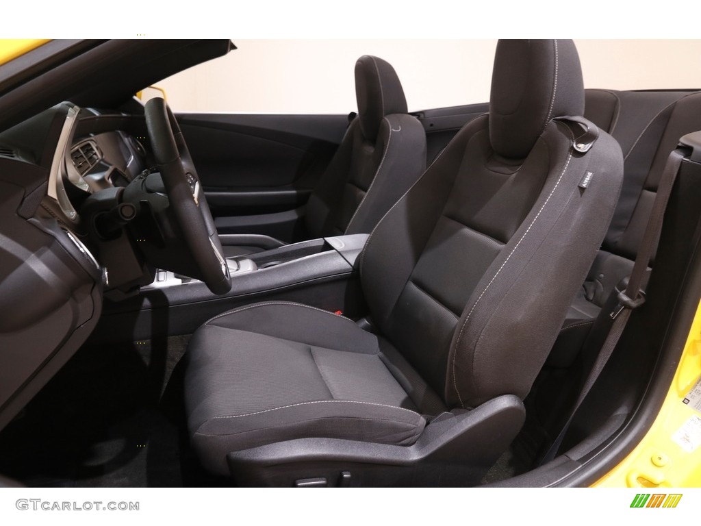 2012 Camaro LT Convertible - Rally Yellow / Black photo #6