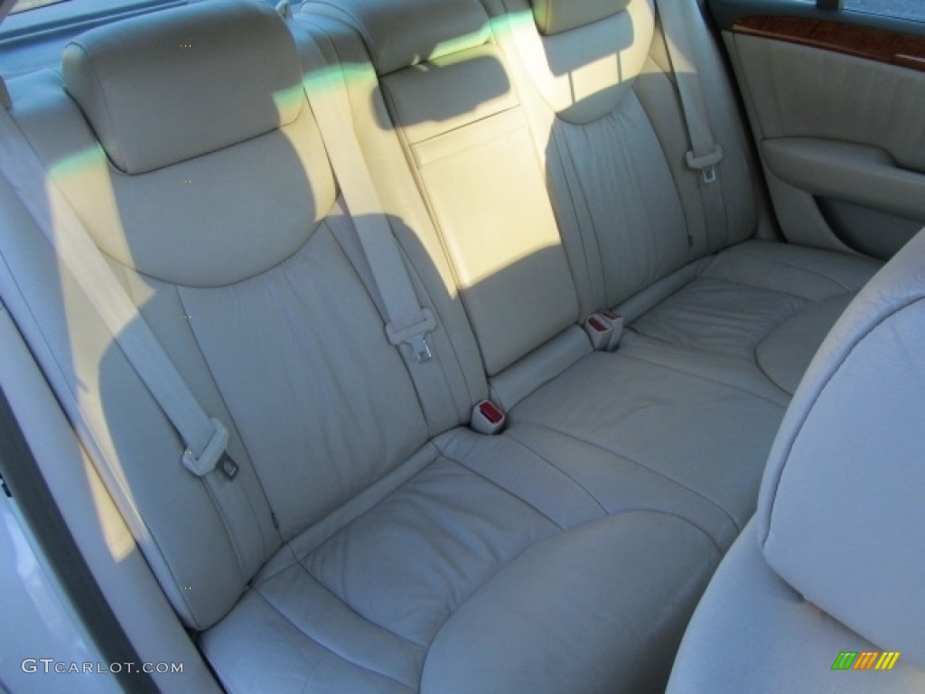 2002 LS 430 - Millennium Silver Metallic / Ecru Beige photo #24