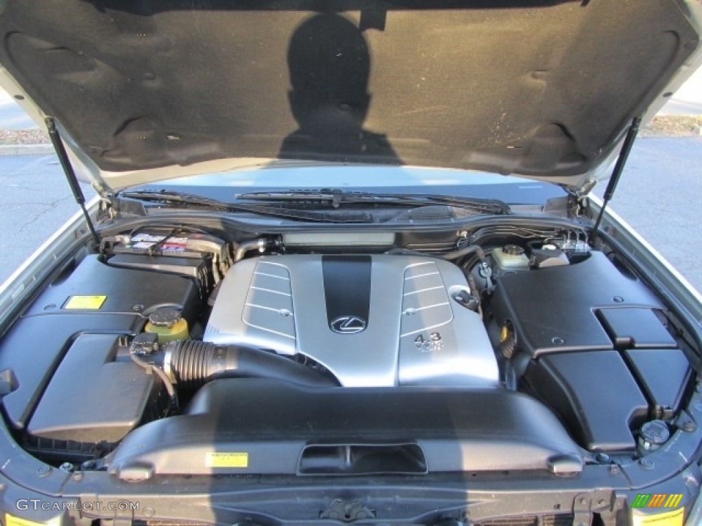 2002 LS 430 - Millennium Silver Metallic / Ecru Beige photo #25