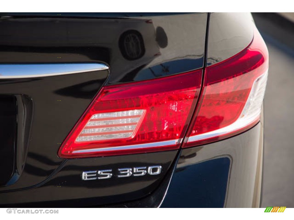 2012 ES 350 - Obsidian Black / Black photo #11