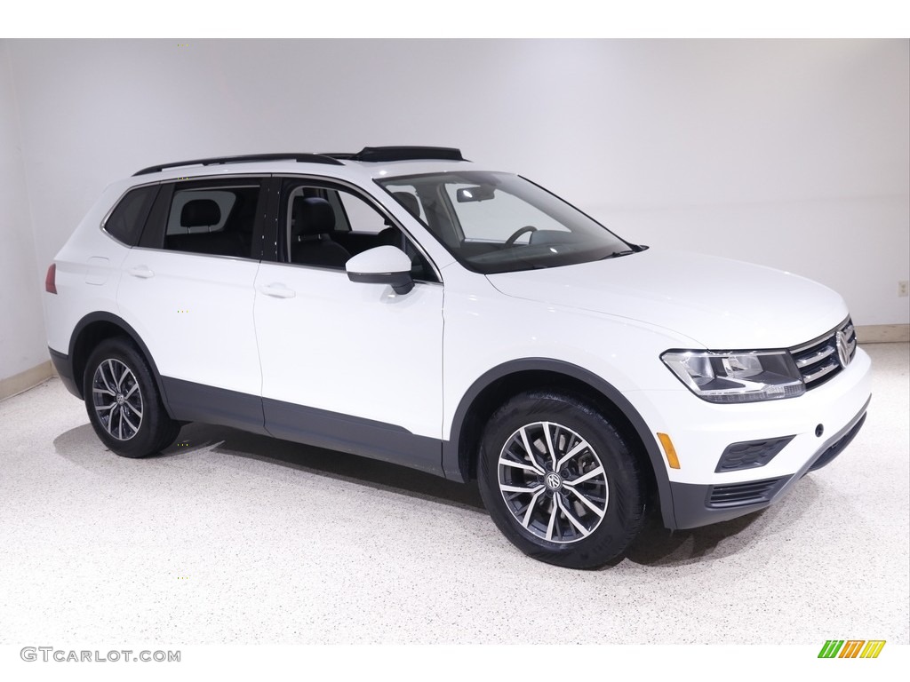 Pure White 2019 Volkswagen Tiguan SE 4MOTION Exterior Photo #143270517