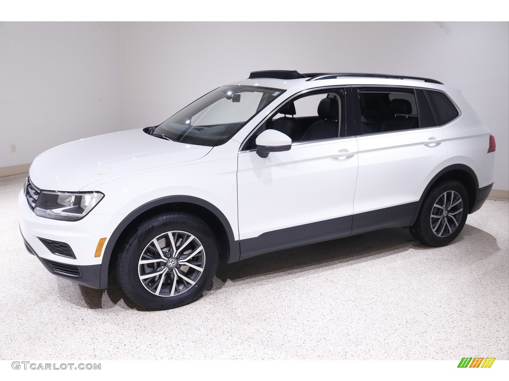 Pure White 2019 Volkswagen Tiguan SE 4MOTION Exterior Photo #143270544