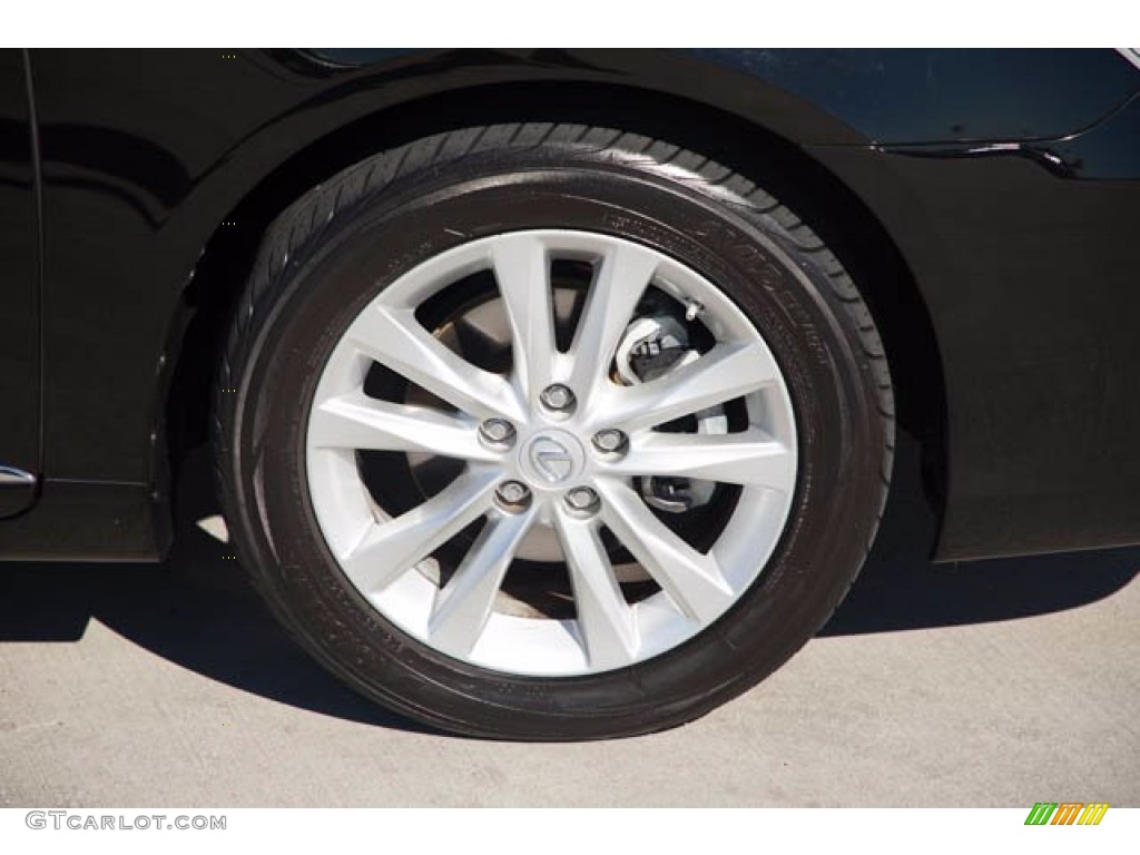 2012 ES 350 - Obsidian Black / Black photo #33