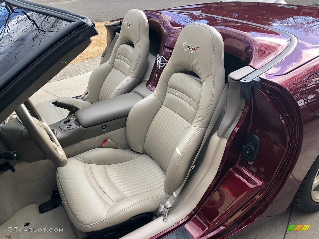 2003 Corvette Convertible - 50th Anniversary Red / Shale photo #6