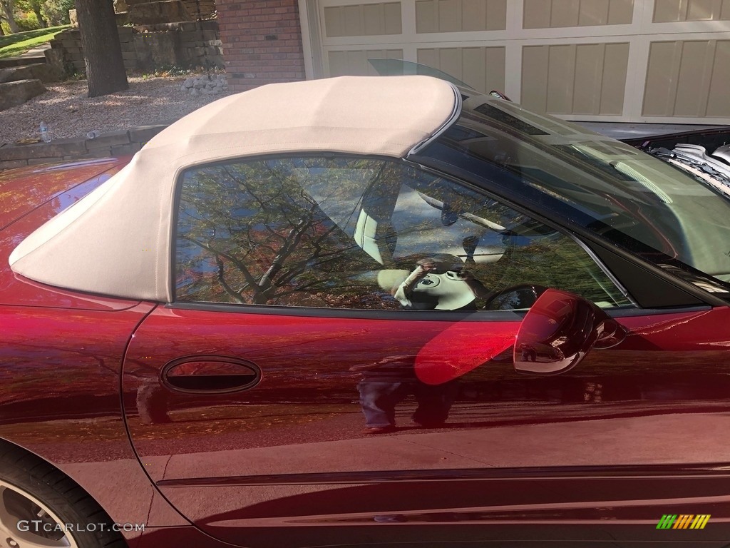 2003 Corvette Convertible - 50th Anniversary Red / Shale photo #18