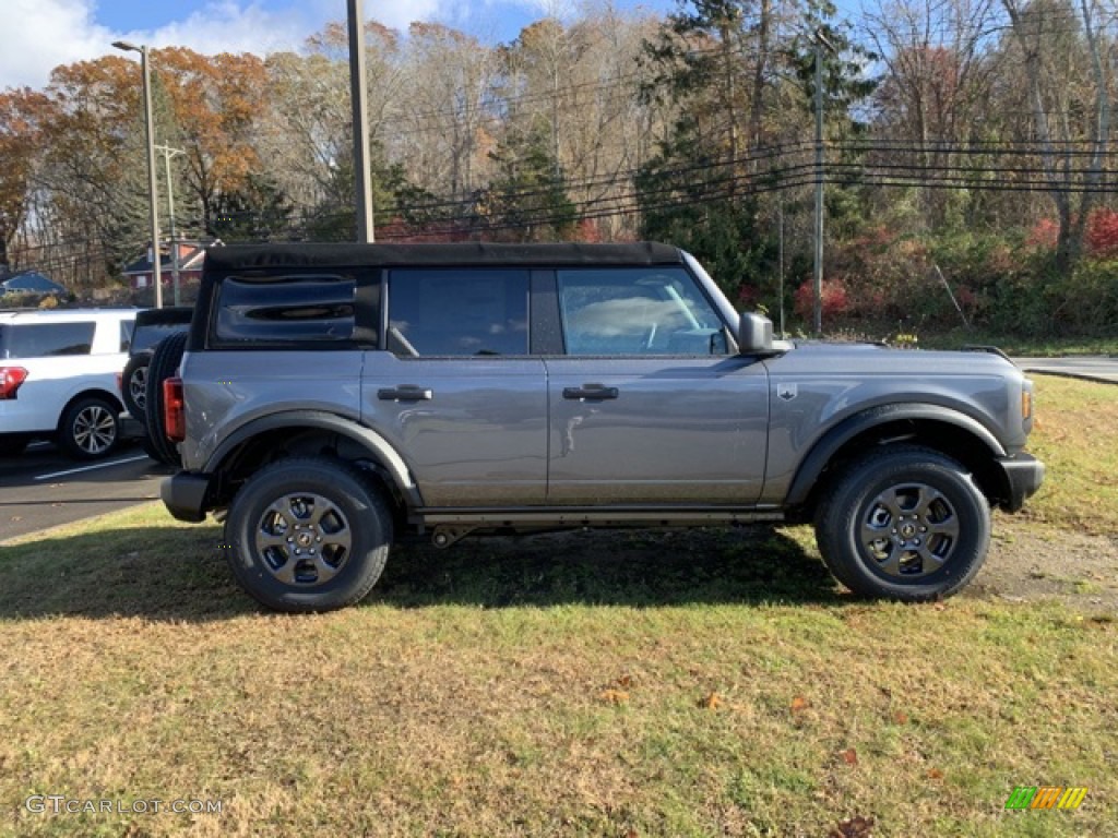 Carbonized Gray 2021 Ford Bronco Big Bend 4x4 4-Door Exterior Photo #143271165