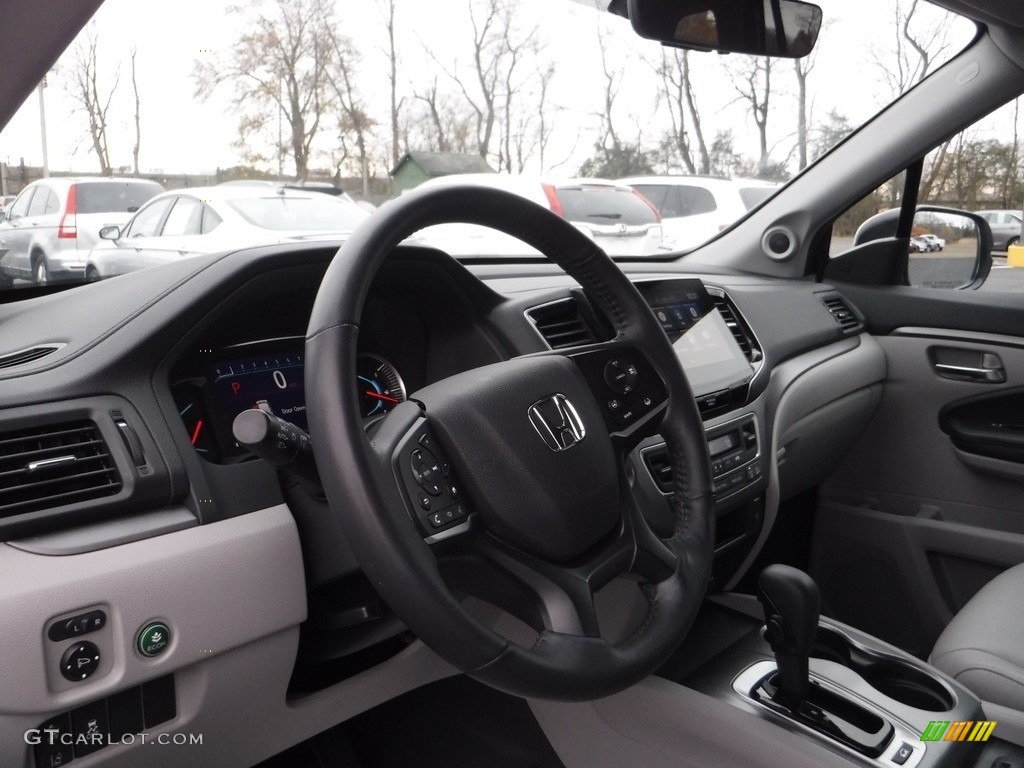 2019 Pilot EX-L AWD - Lunar Silver Metallic / Gray photo #11