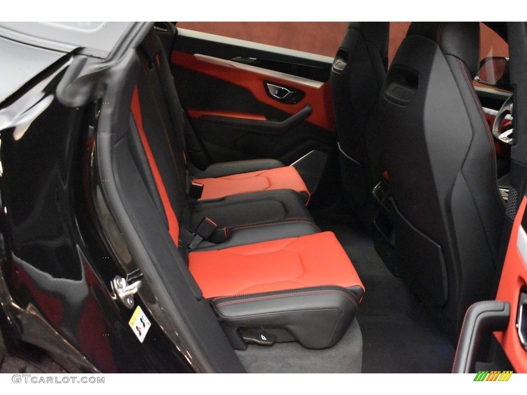 Arancio Leonis/Nero Ade Interior 2020 Lamborghini Urus AWD Photo #143271582
