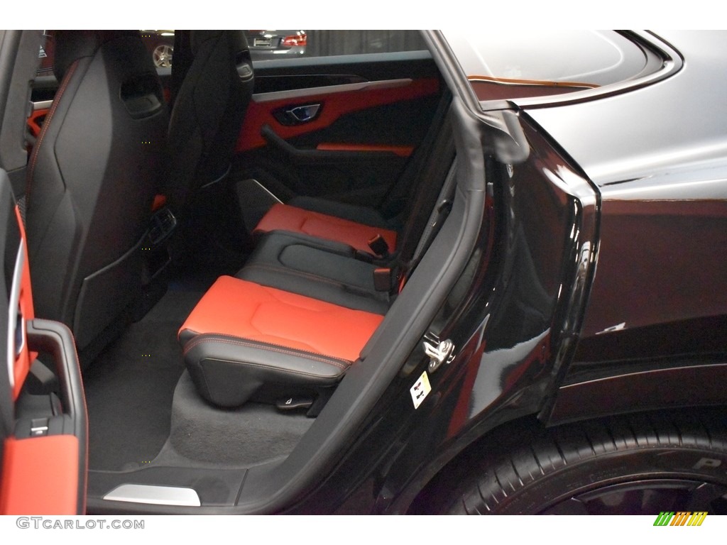 Arancio Leonis/Nero Ade Interior 2020 Lamborghini Urus AWD Photo #143271602