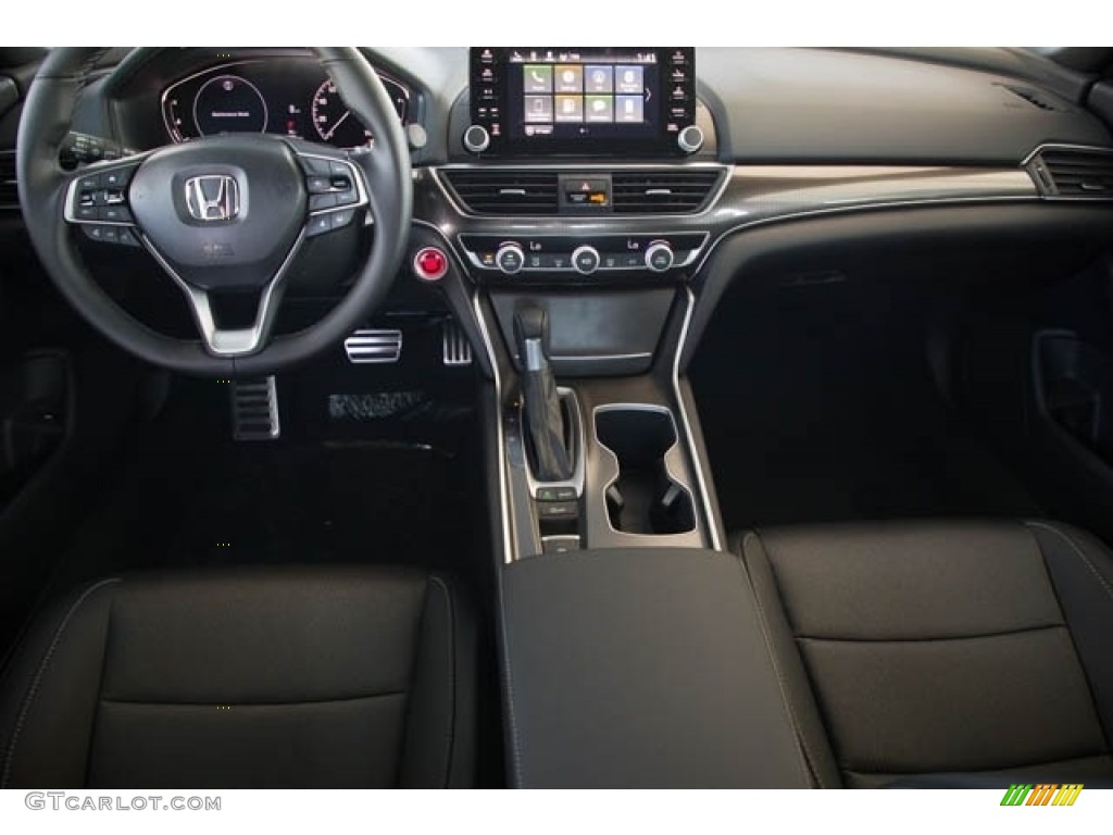 2022 Honda Accord Sport Black Dashboard Photo #143272602