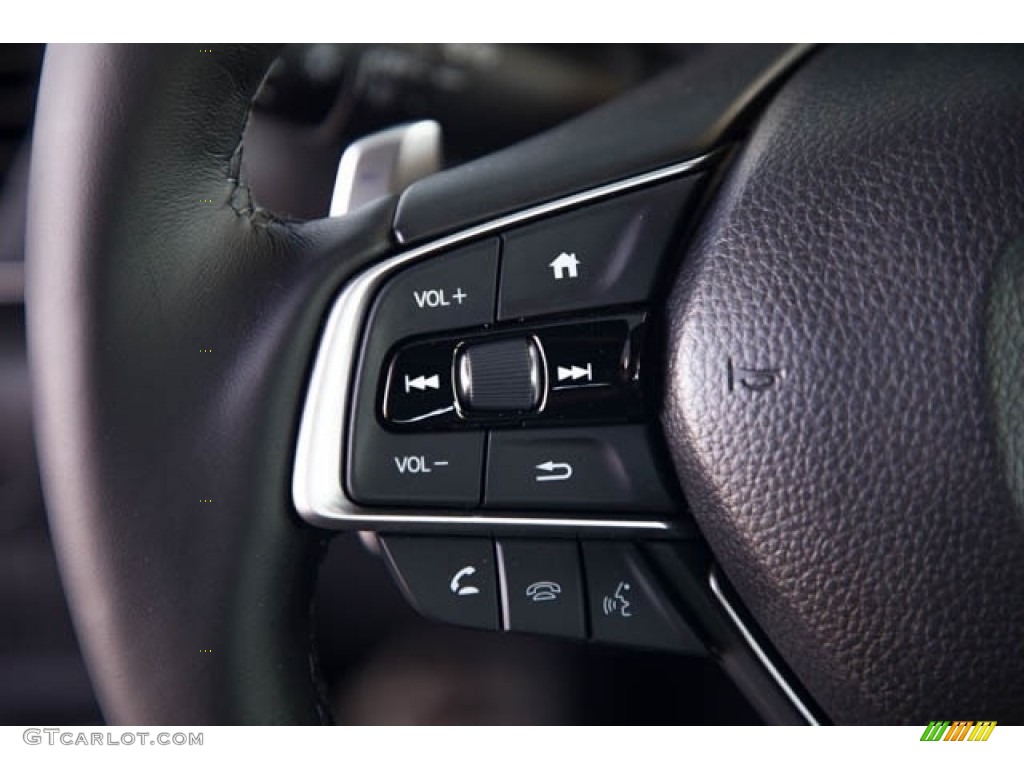 2022 Honda Accord Sport Black Steering Wheel Photo #143272653