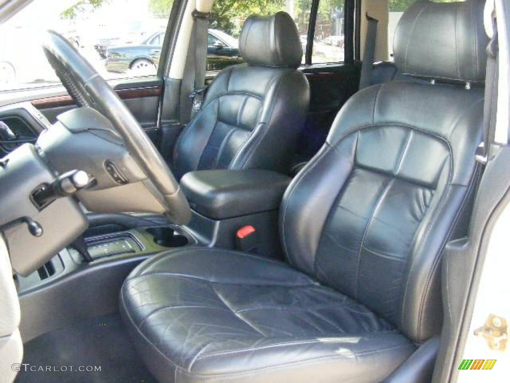 2003 Grand Cherokee Limited 4x4 - Stone White / Dark Slate Gray photo #9