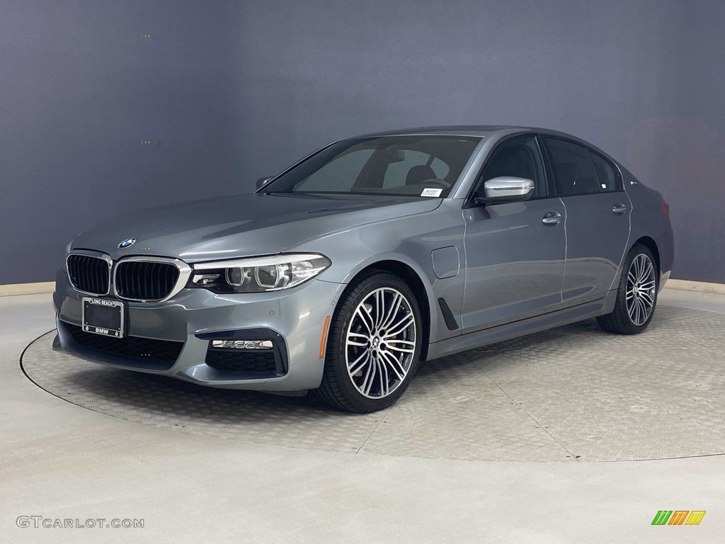 2018 5 Series 530e iPerfomance Sedan - Mediterranean Blue Metallic / Black photo #3