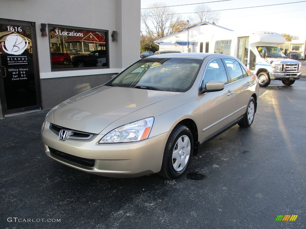 2005 Accord LX Sedan - Desert Mist Metallic / Ivory photo #2