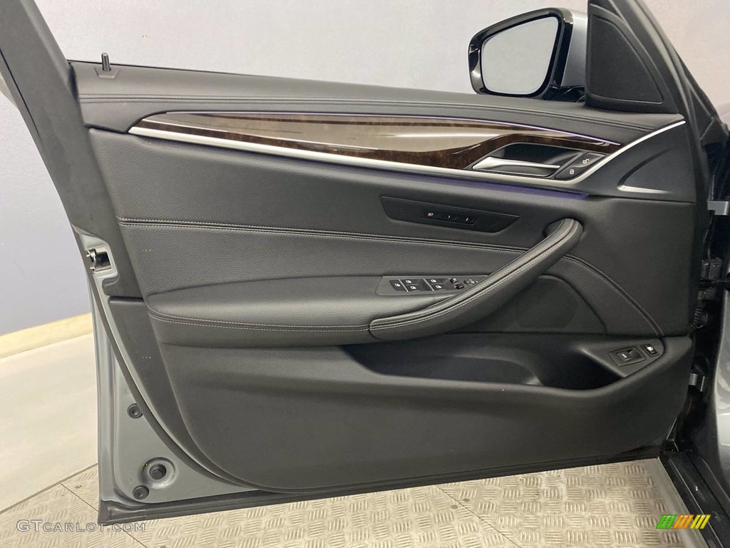 2018 5 Series 530e iPerfomance Sedan - Mediterranean Blue Metallic / Black photo #12