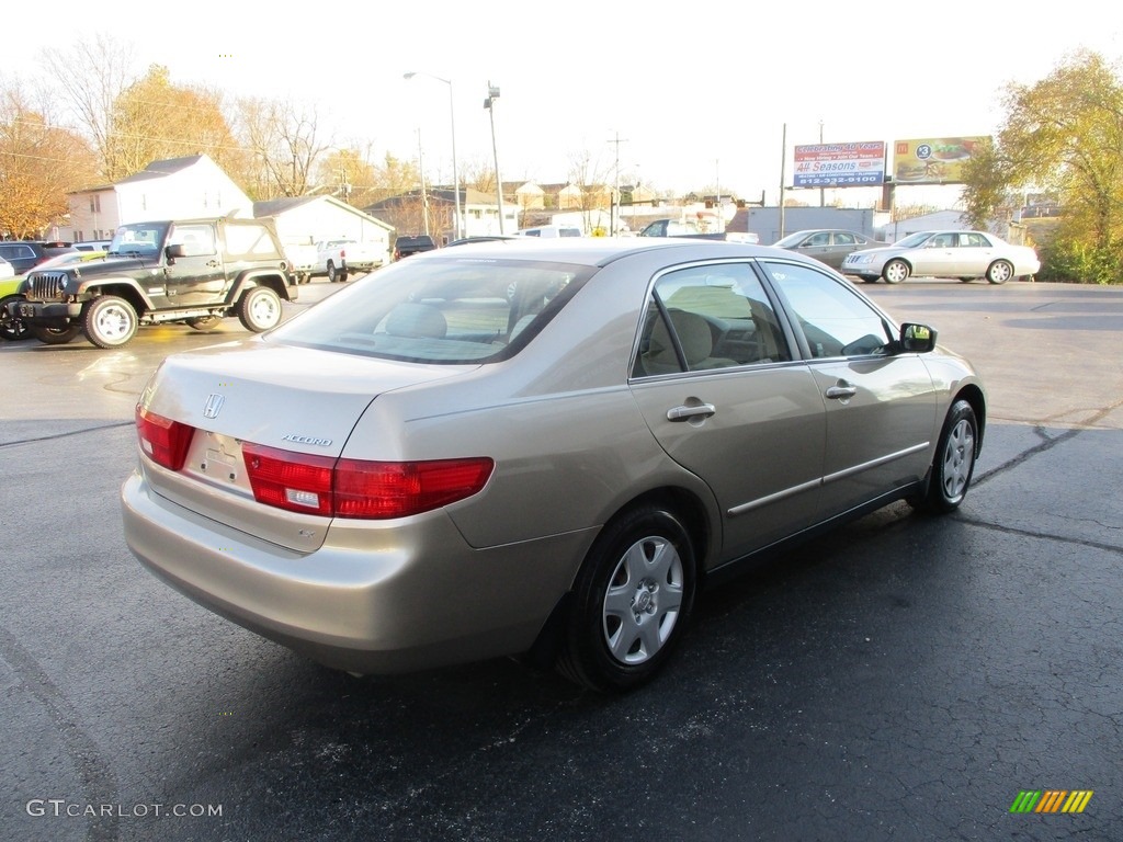 2005 Accord LX Sedan - Desert Mist Metallic / Ivory photo #4