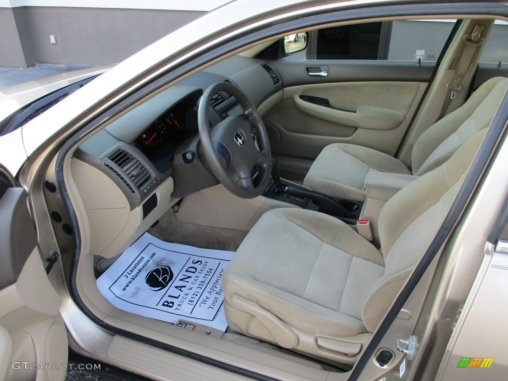 2005 Accord LX Sedan - Desert Mist Metallic / Ivory photo #6