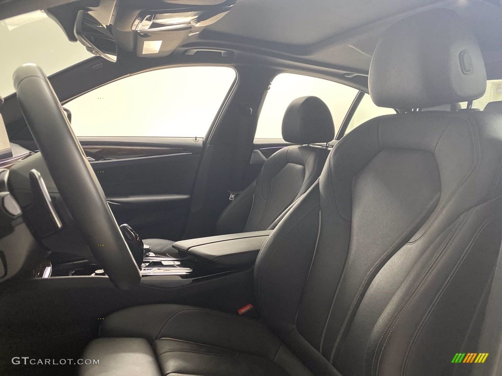 2018 5 Series 530e iPerfomance Sedan - Mediterranean Blue Metallic / Black photo #16