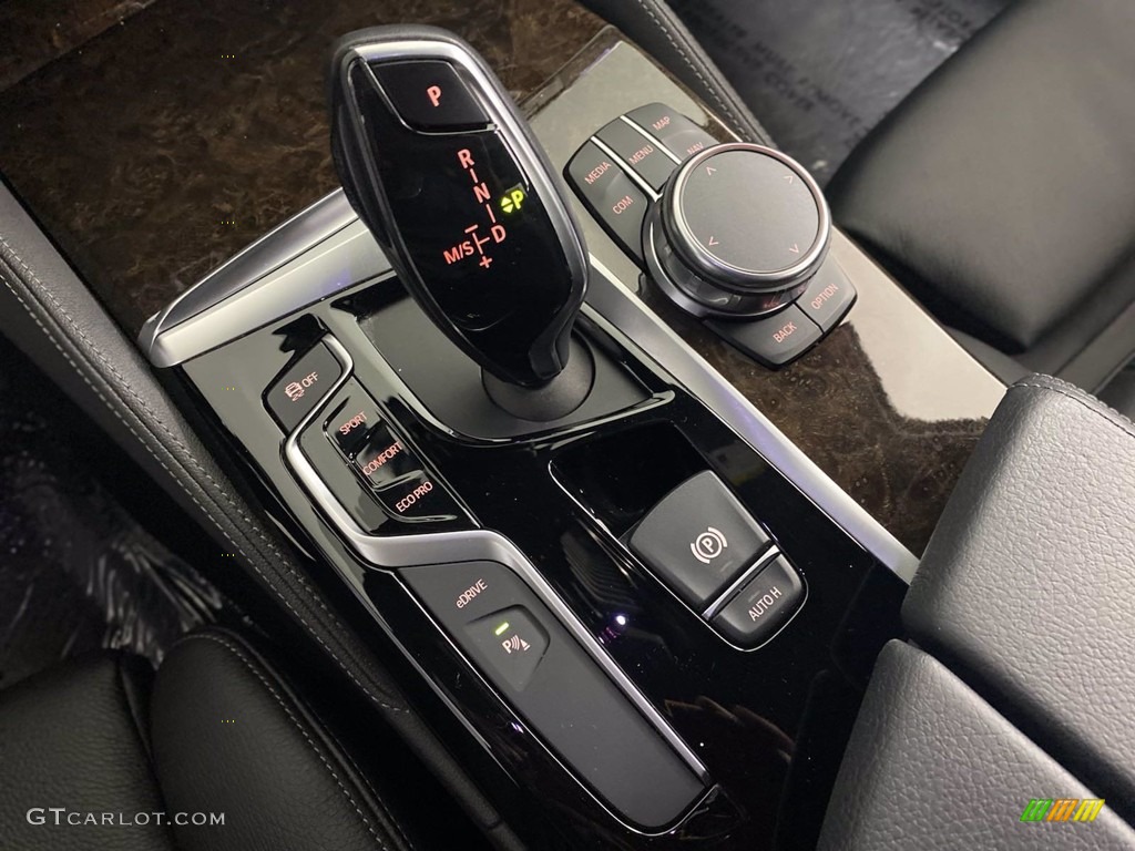 2018 5 Series 530e iPerfomance Sedan - Mediterranean Blue Metallic / Black photo #26