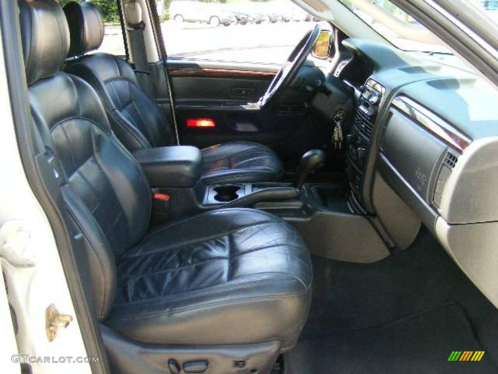 2003 Grand Cherokee Limited 4x4 - Stone White / Dark Slate Gray photo #13