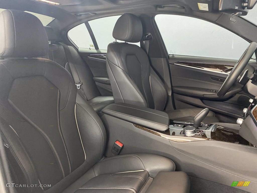 2018 5 Series 530e iPerfomance Sedan - Mediterranean Blue Metallic / Black photo #33