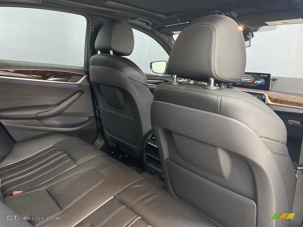 2018 5 Series 530e iPerfomance Sedan - Mediterranean Blue Metallic / Black photo #35