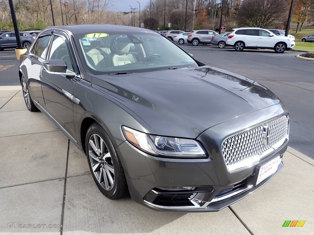 Magnetic Gray 2017 Lincoln Continental Premier Exterior Photo #143273865