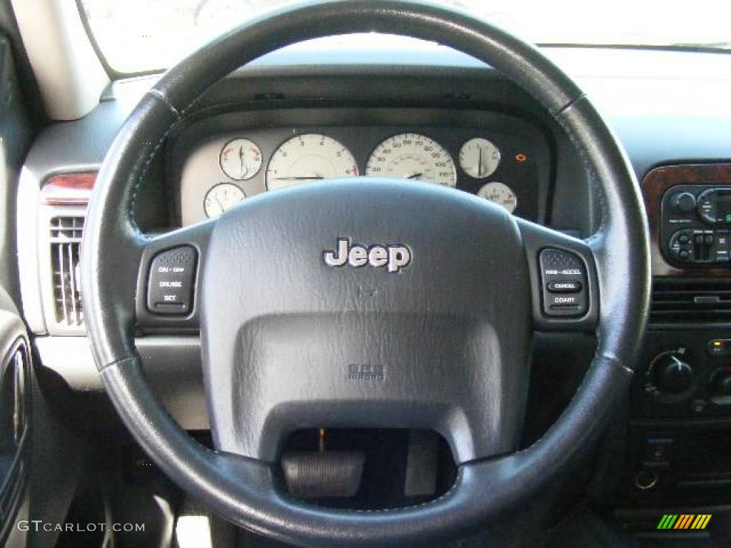 2003 Grand Cherokee Limited 4x4 - Stone White / Dark Slate Gray photo #16