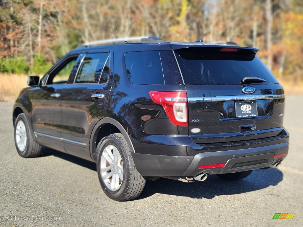 2015 Explorer XLT 4WD - Tuxedo Black / Charcoal Black photo #3