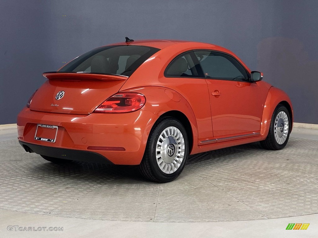 Habanero Orange Metallic 2016 Volkswagen Beetle 1.8T SE Exterior Photo #143274958