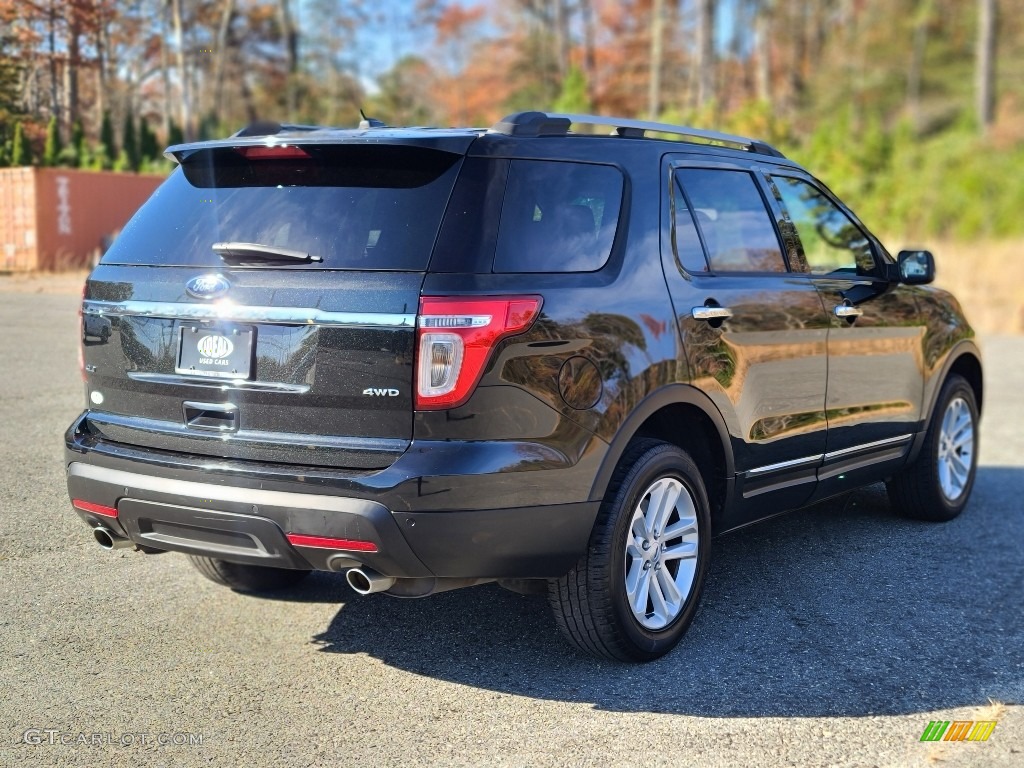 2015 Explorer XLT 4WD - Tuxedo Black / Charcoal Black photo #5