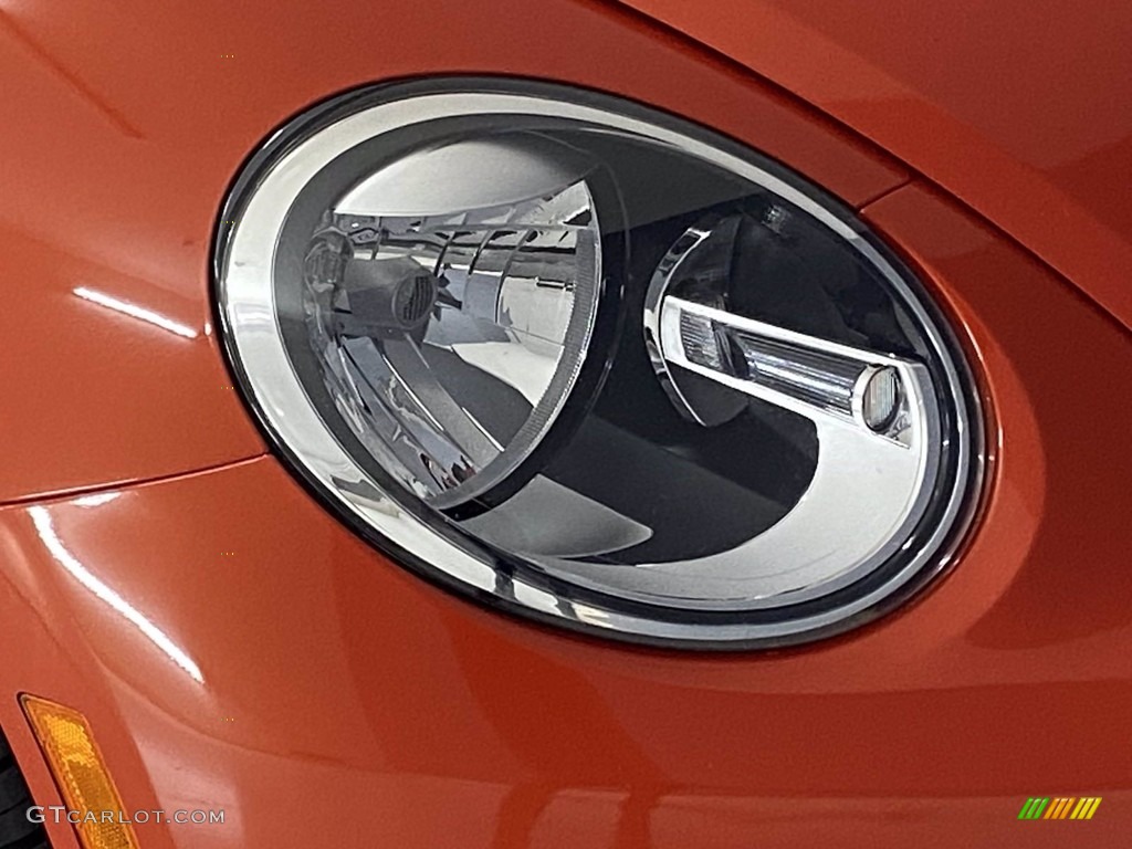 2016 Beetle 1.8T SE - Habanero Orange Metallic / Black photo #6