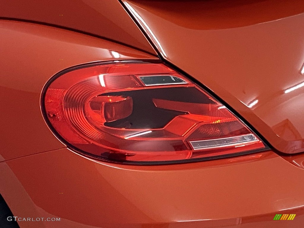 2016 Beetle 1.8T SE - Habanero Orange Metallic / Black photo #8