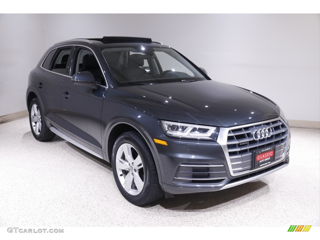 2018 Q5 2.0 TFSI Premium Plus quattro - Manhattan Gray Metallic / Black photo #1