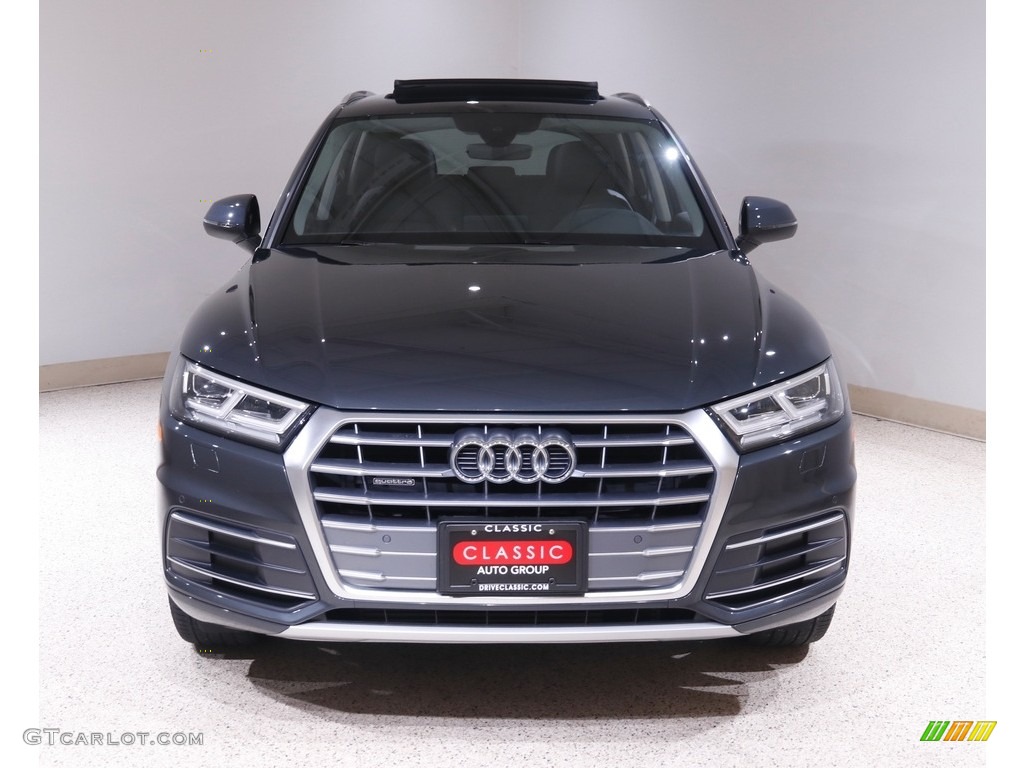 2018 Q5 2.0 TFSI Premium Plus quattro - Manhattan Gray Metallic / Black photo #2