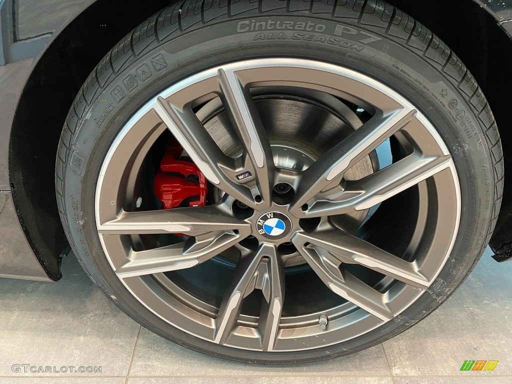 2022 4 Series M440i xDrive Coupe - Black Sapphire Metallic / Tacora Red photo #3