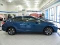 Dyno Blue Pearl - Civic EX Sedan Photo No. 4