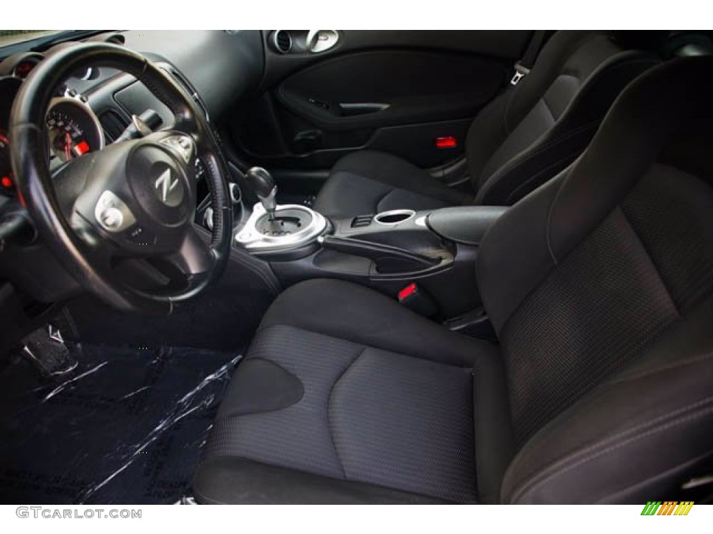 2009 370Z Coupe - Platinum Graphite / Black Cloth photo #3