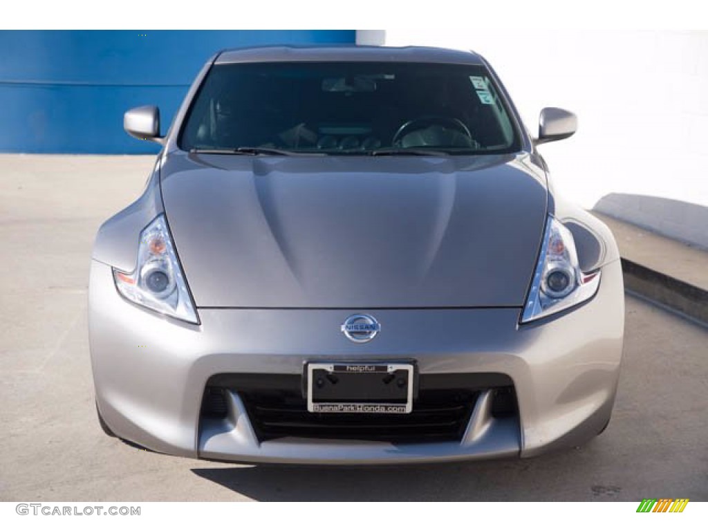2009 370Z Coupe - Platinum Graphite / Black Cloth photo #6