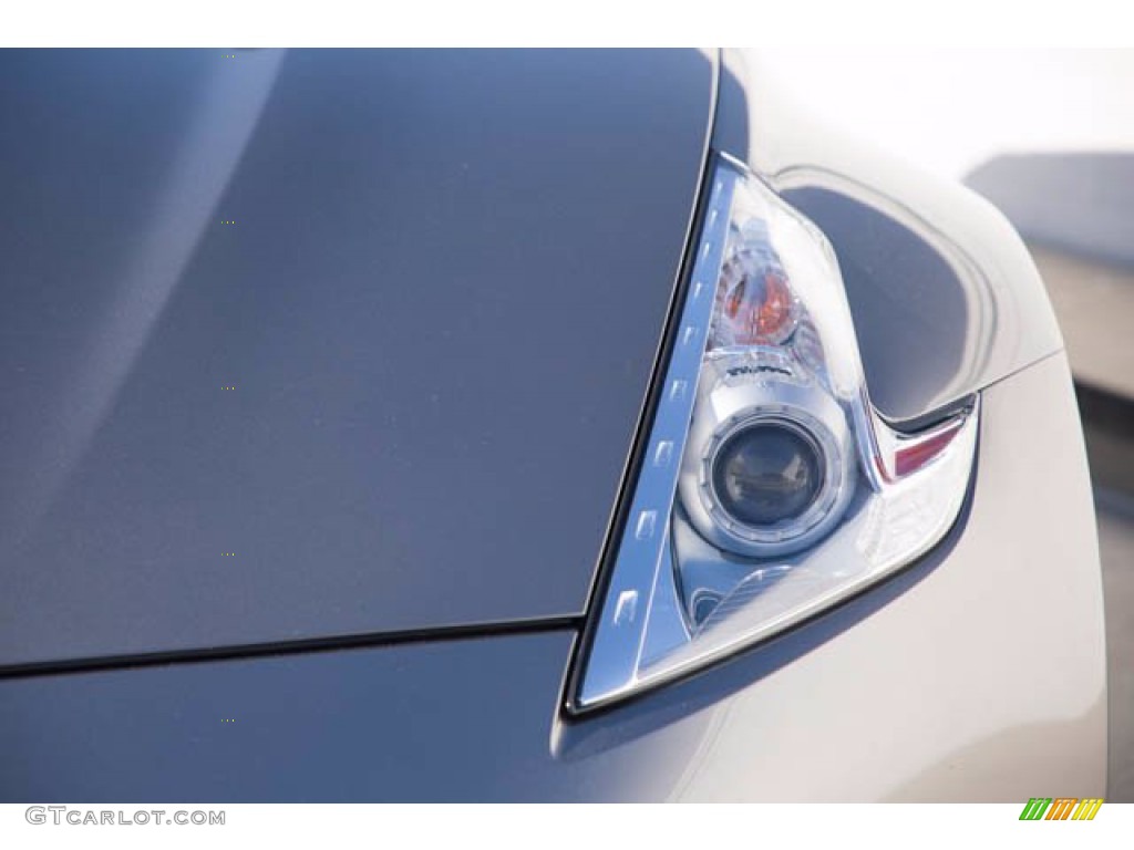 2009 370Z Coupe - Platinum Graphite / Black Cloth photo #8