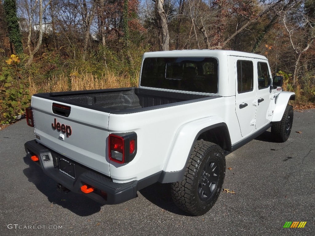 2021 Gladiator Mojave 4x4 - Bright White / Black/Steel Gray photo #6