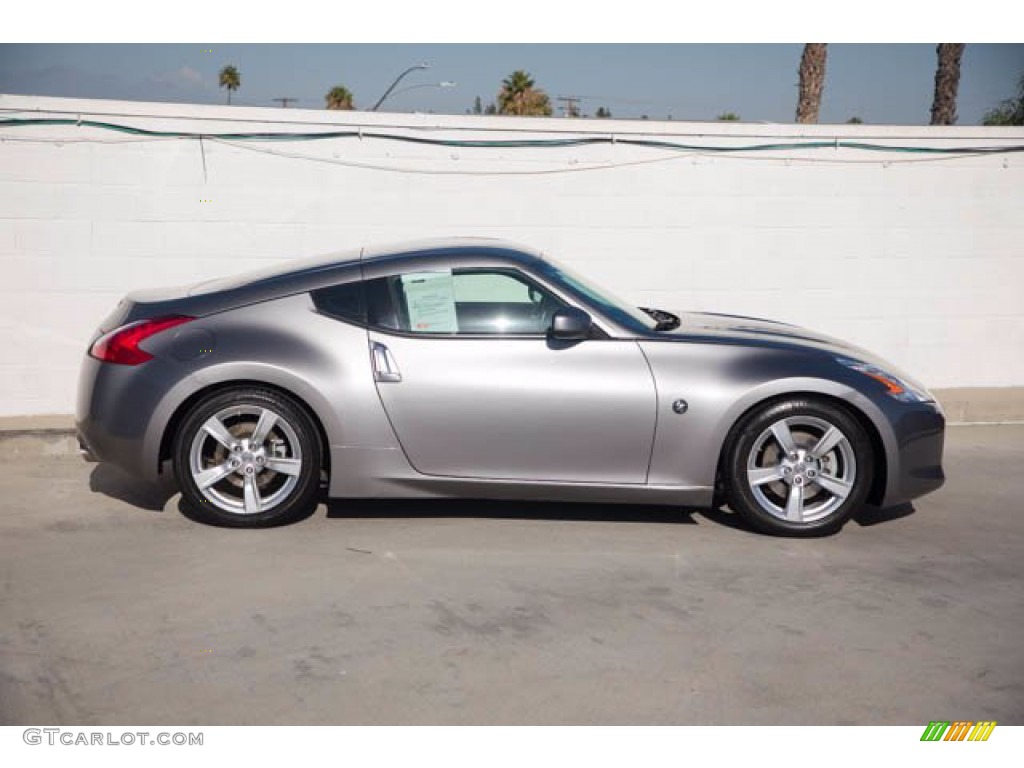 2009 370Z Coupe - Platinum Graphite / Black Cloth photo #13