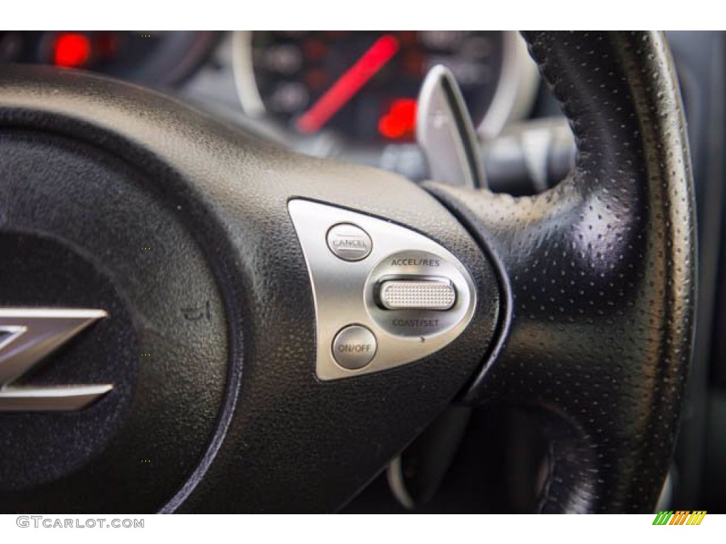 2009 370Z Coupe - Platinum Graphite / Black Cloth photo #16
