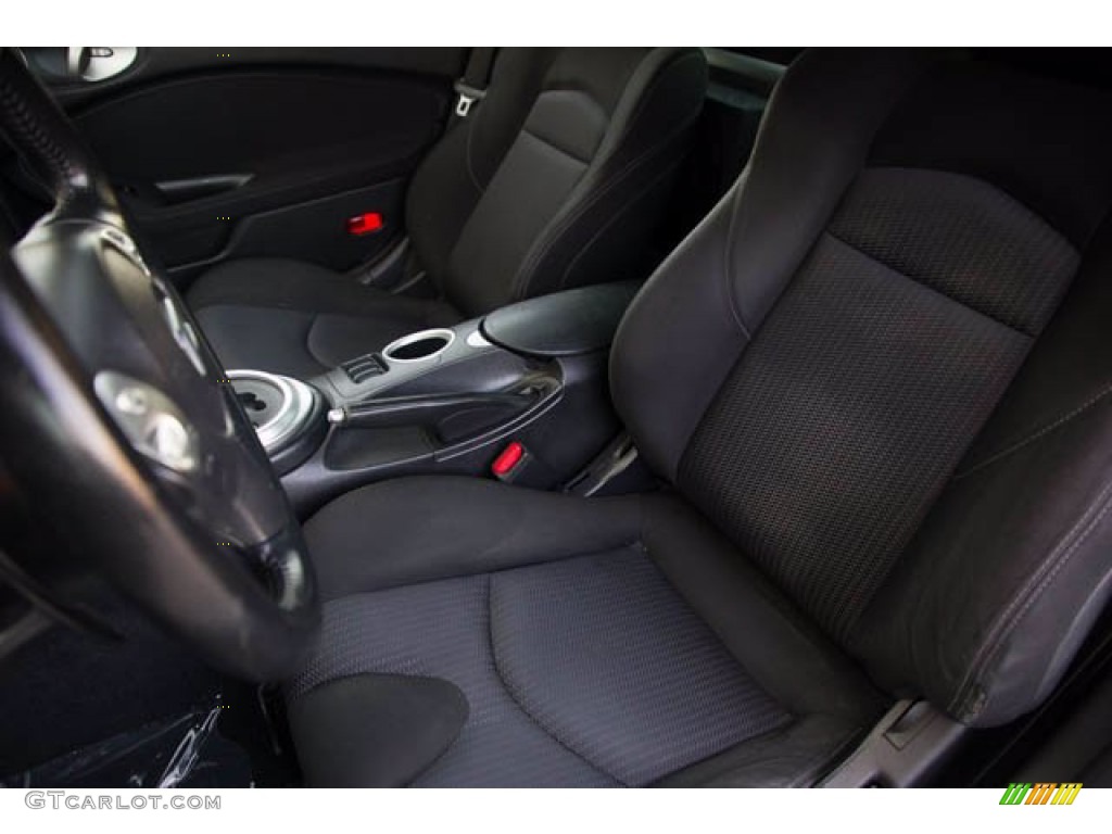2009 370Z Coupe - Platinum Graphite / Black Cloth photo #18
