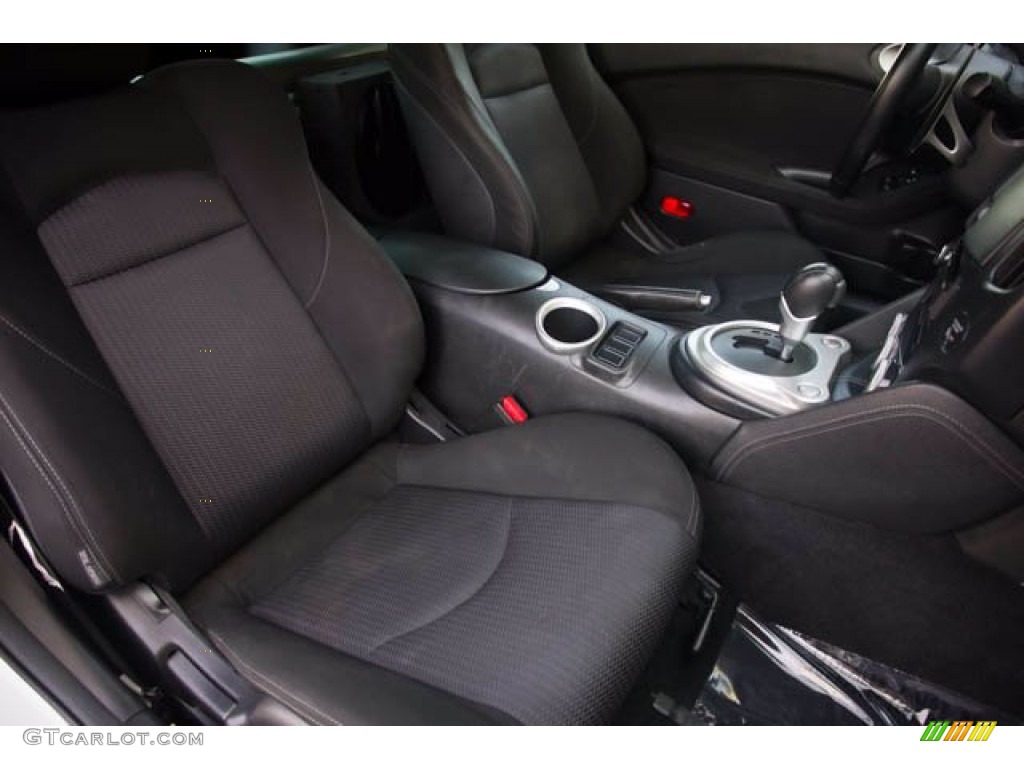 2009 370Z Coupe - Platinum Graphite / Black Cloth photo #21