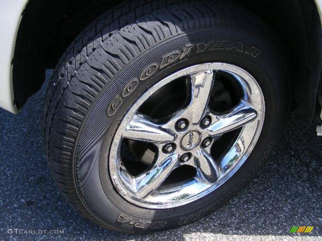 2003 Grand Cherokee Limited 4x4 - Stone White / Dark Slate Gray photo #30